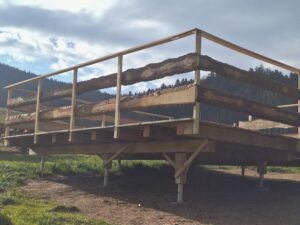 Schon leichte Terrassen