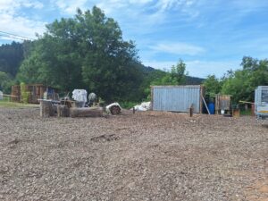 Unser Container zieht um